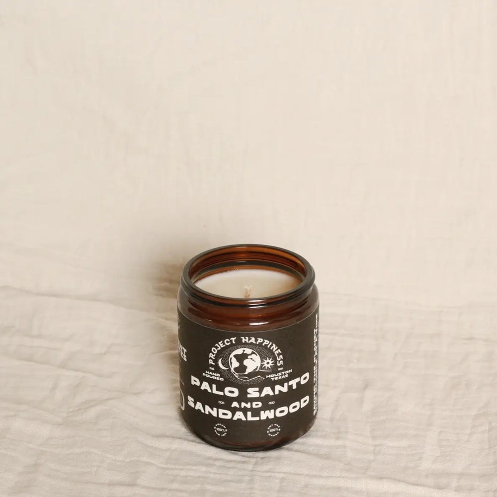 Palo Santo and Sandalwood - 8 oz Soy Candle