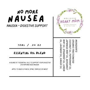 Essential Oil Blend For Nausea + Digestive Support