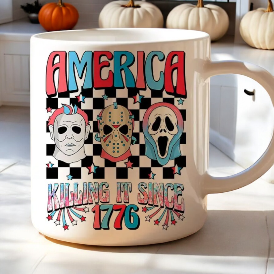 Killing It Since 1776 | USA Halloween Mug