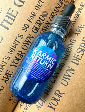 Karmic Return | 2 oz Bath & Body Oil | Crystal-Infused