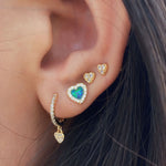 Rayna Baby Heart Studs