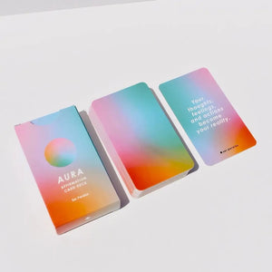 Aura Affirmation Card Deck English Edition