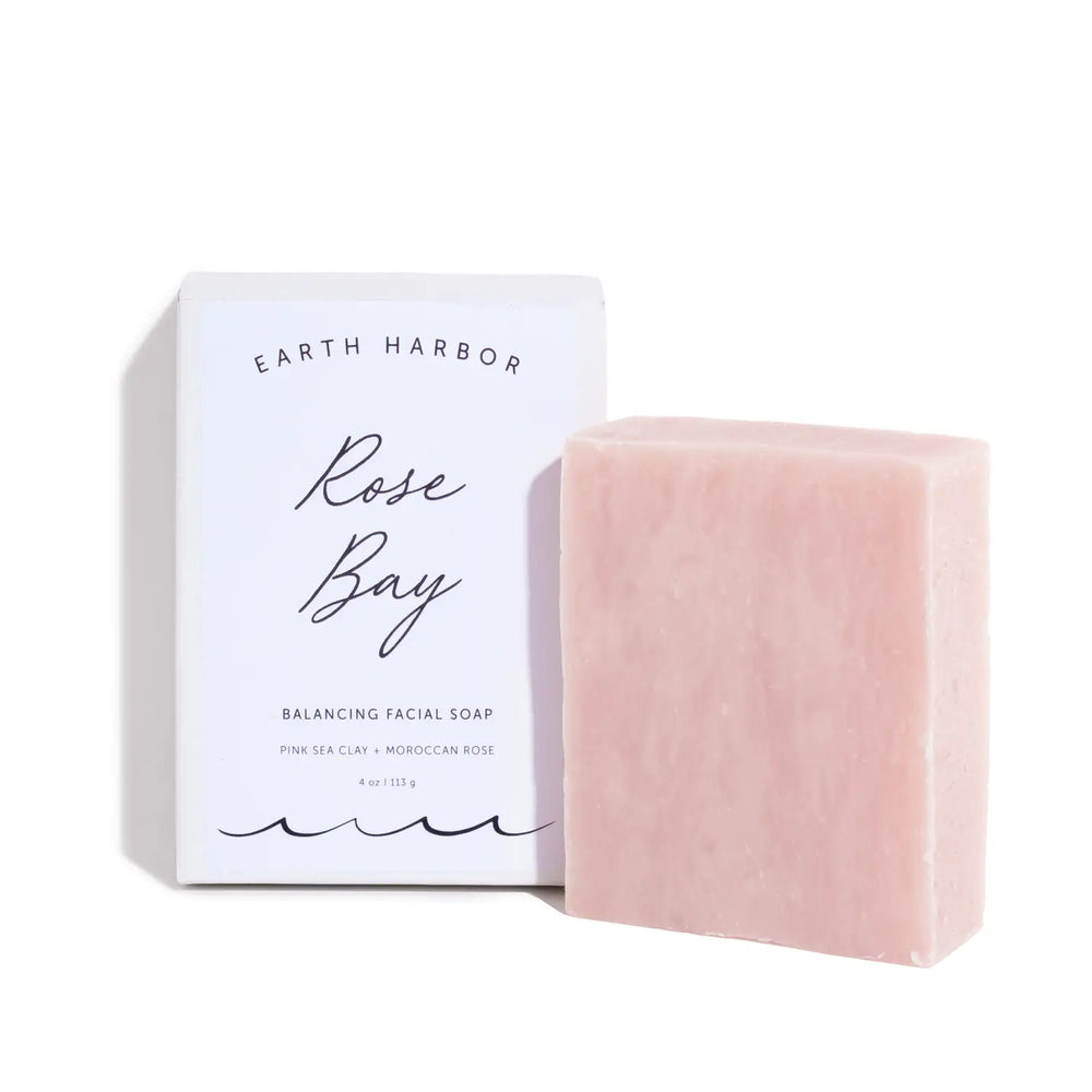 Facial Soap: Pink Sea Clay + Rose