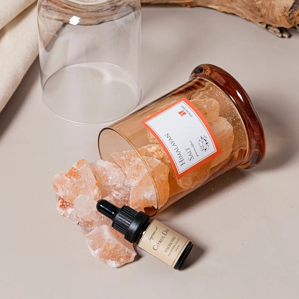 Himalayan Salt Gemstone Diffuser Citrus | Jasmine | Sandalwood