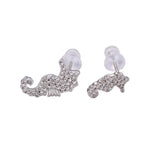 Dainty Mismatched Sea Horse Stud Earrings