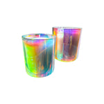 Holographic Hibiscus Candles