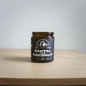 Santal and Coconut - 8 oz Soy Candle