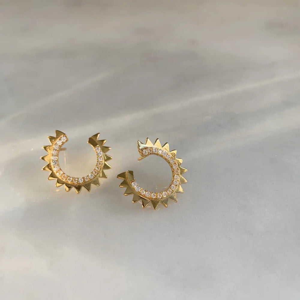 Cibrina Sunburst Studs