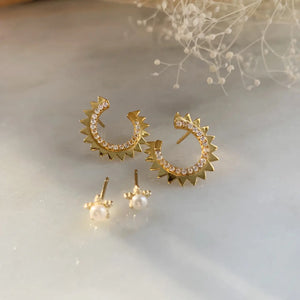 Cibrina Sunburst Studs