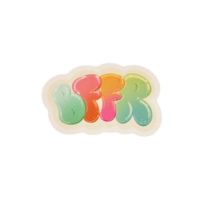 Bffr Jelly Letter Sticker