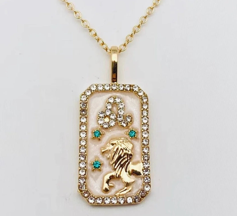 Leo Astrological Necklace