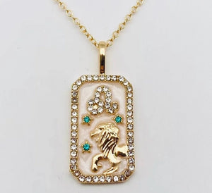 Leo Astrological Necklace