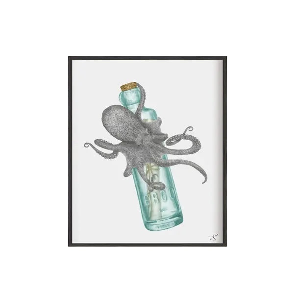 Pip Verdad Common Octopus Wall Art