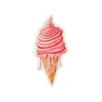 Drippy Ice Cream Cone Sticker